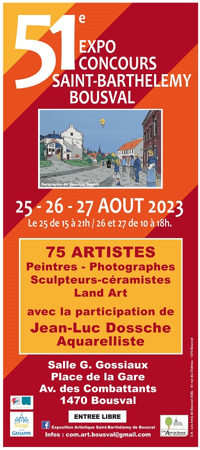 Exposition Saint Barthélemy: 25 - 27/08/2021