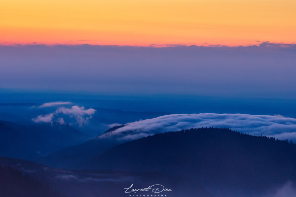 Coucher de Soleil - Hohneck - Vosges - France.