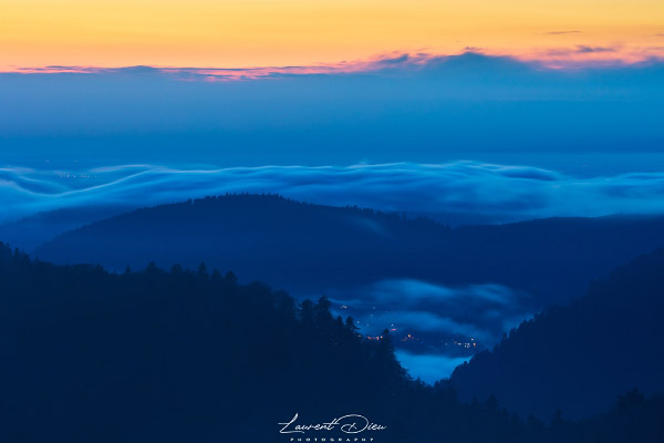 Coucher de Soleil - Hohneck - Vosges - France.