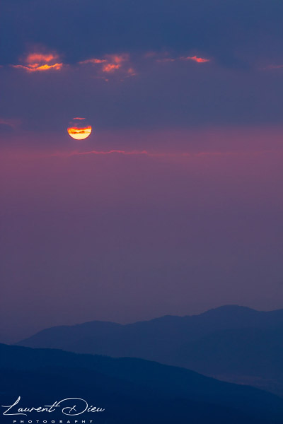 Lever de soleil - Hohneck - Vosges - France.